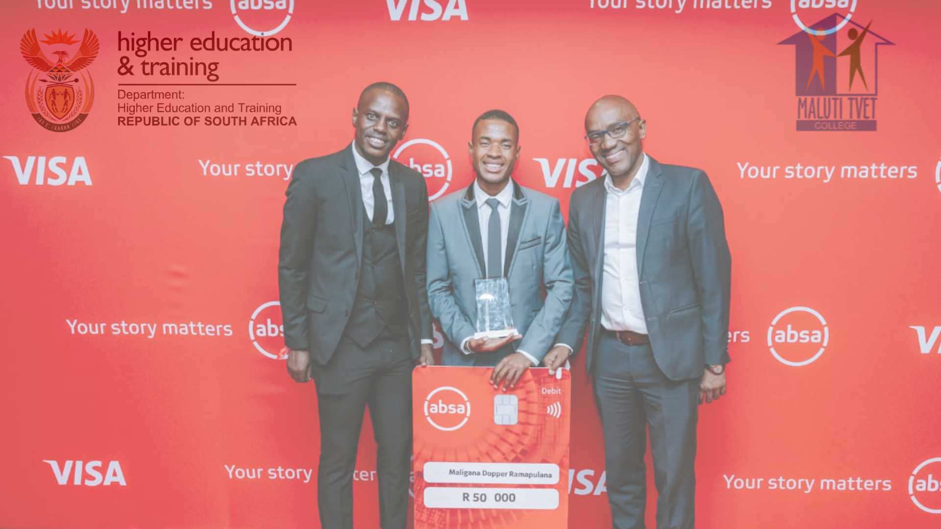 1ST PRICE WINNER ABSA 2024 COMMERCIAL PAYMENTS SUMMIT AWARDS